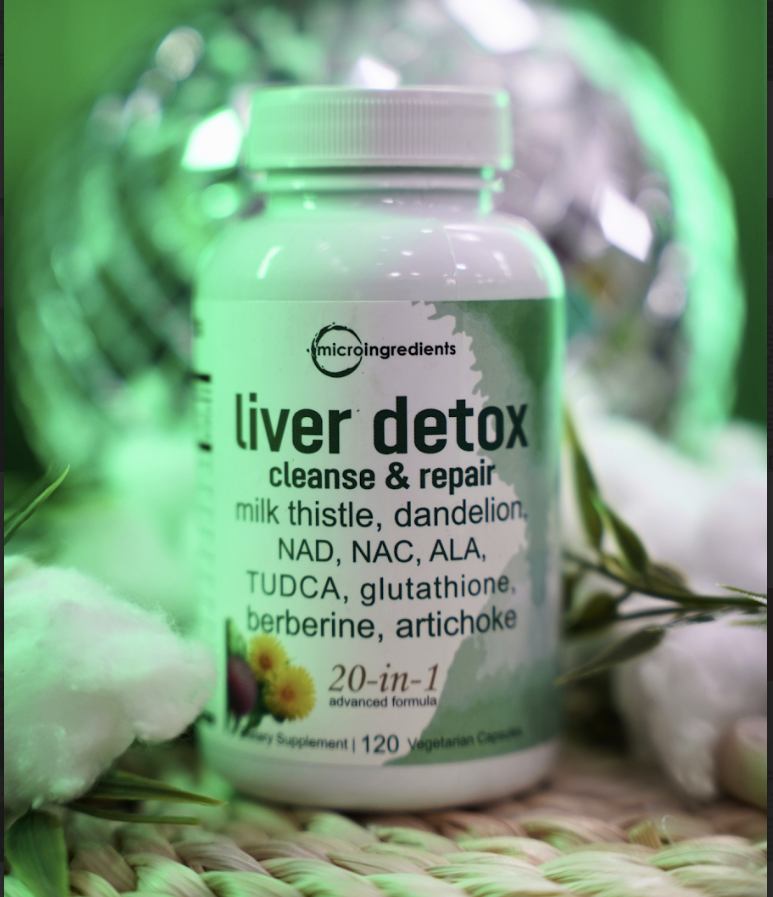 Suplemento Liver Detox para depuración del hígado