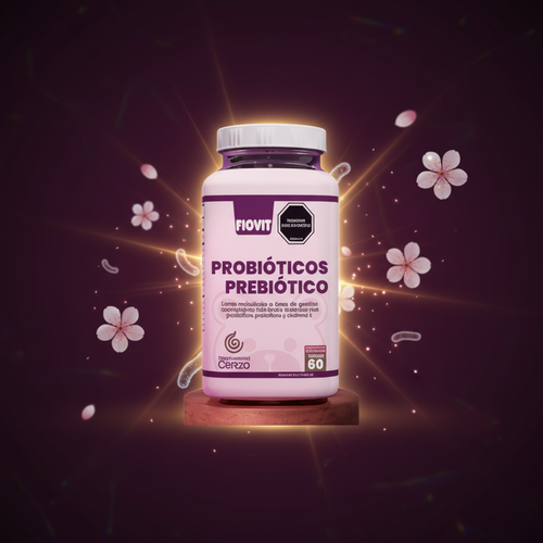 Gomitas de Probióticos y Prebióticos Fiovit para digestión