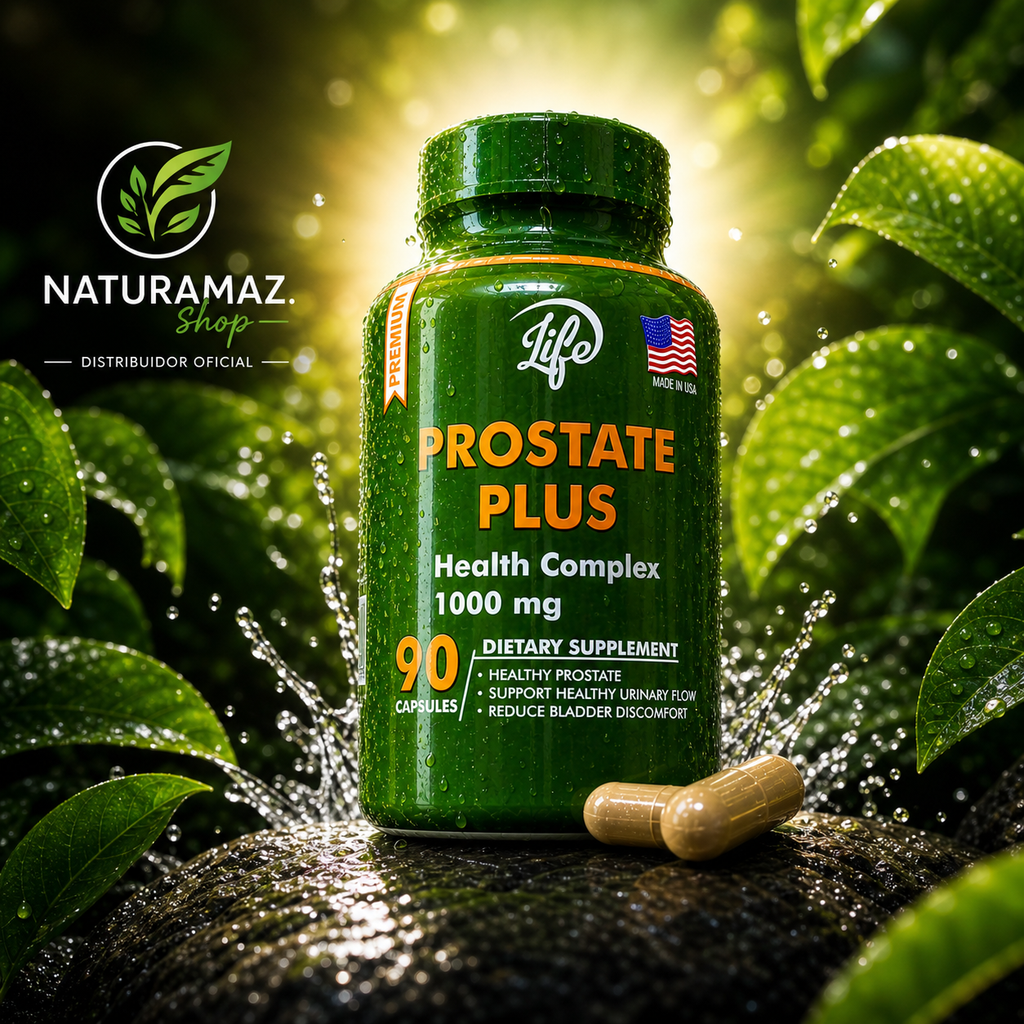Suplemento Prostate Plus para salud prostática